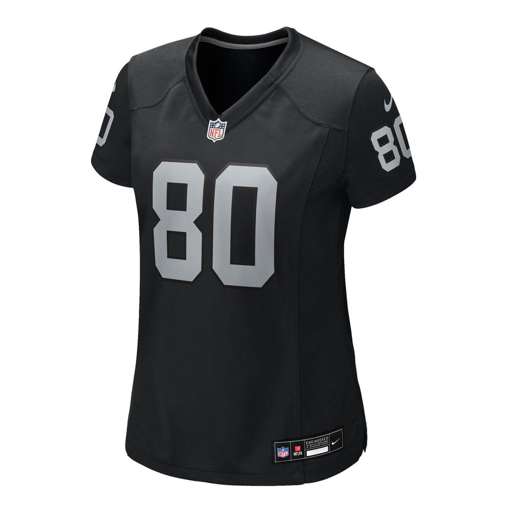 Women's Nike Las Vegas Raiders Ian Thomas Black Team Game NFL Jersey