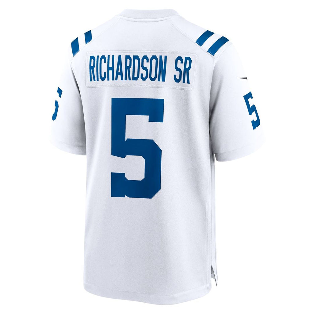 Men's Nike Indianapolis Colts Anthony Richardson Sr. White Game NFL Jersey