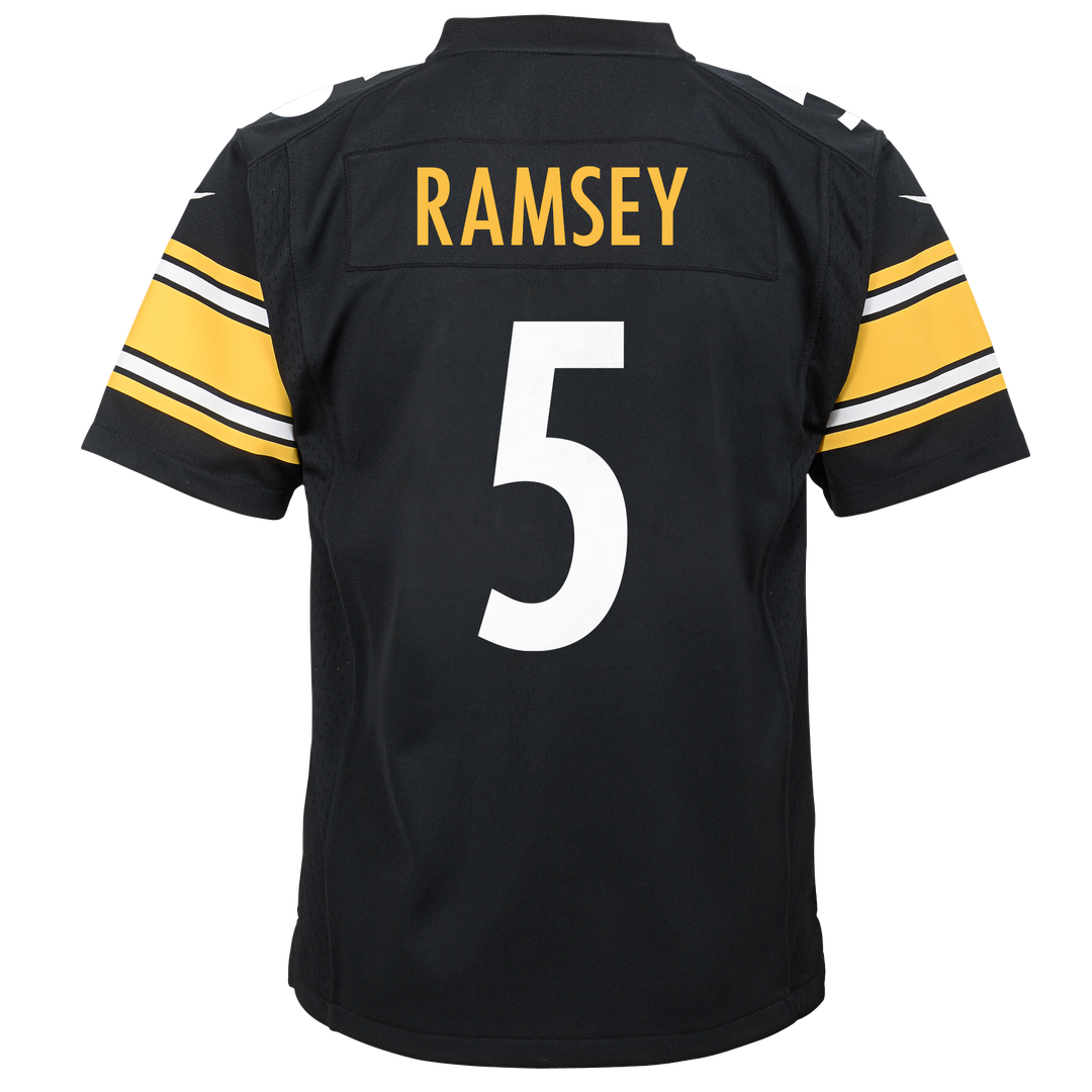 Youth Nike Pittsburgh Steelers Jalen Ramsey Black Team Game NFL Jersey