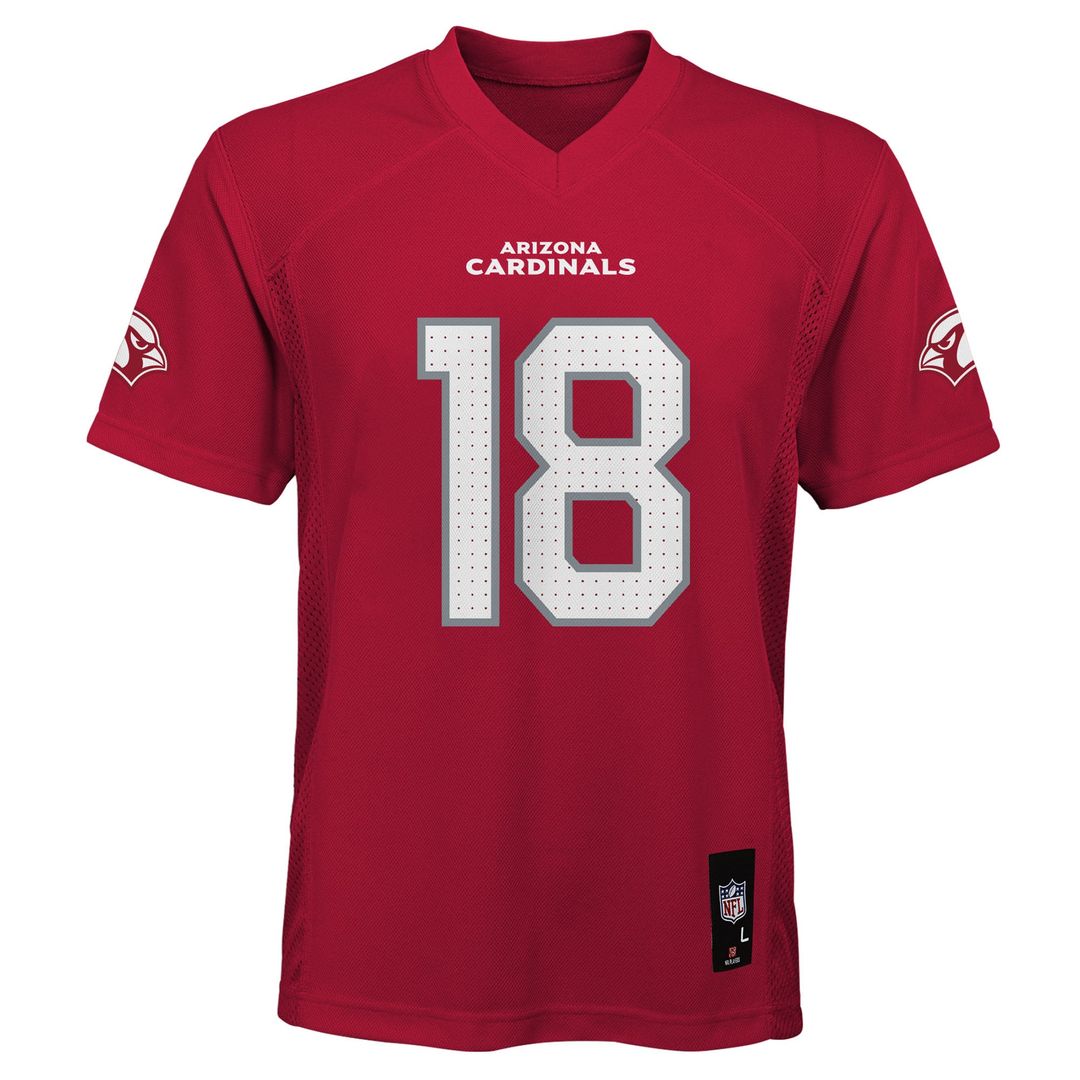 Youth Arizona Cardinals Marvin Harrison Jr. Cardinal Replica Player NFL Jersey