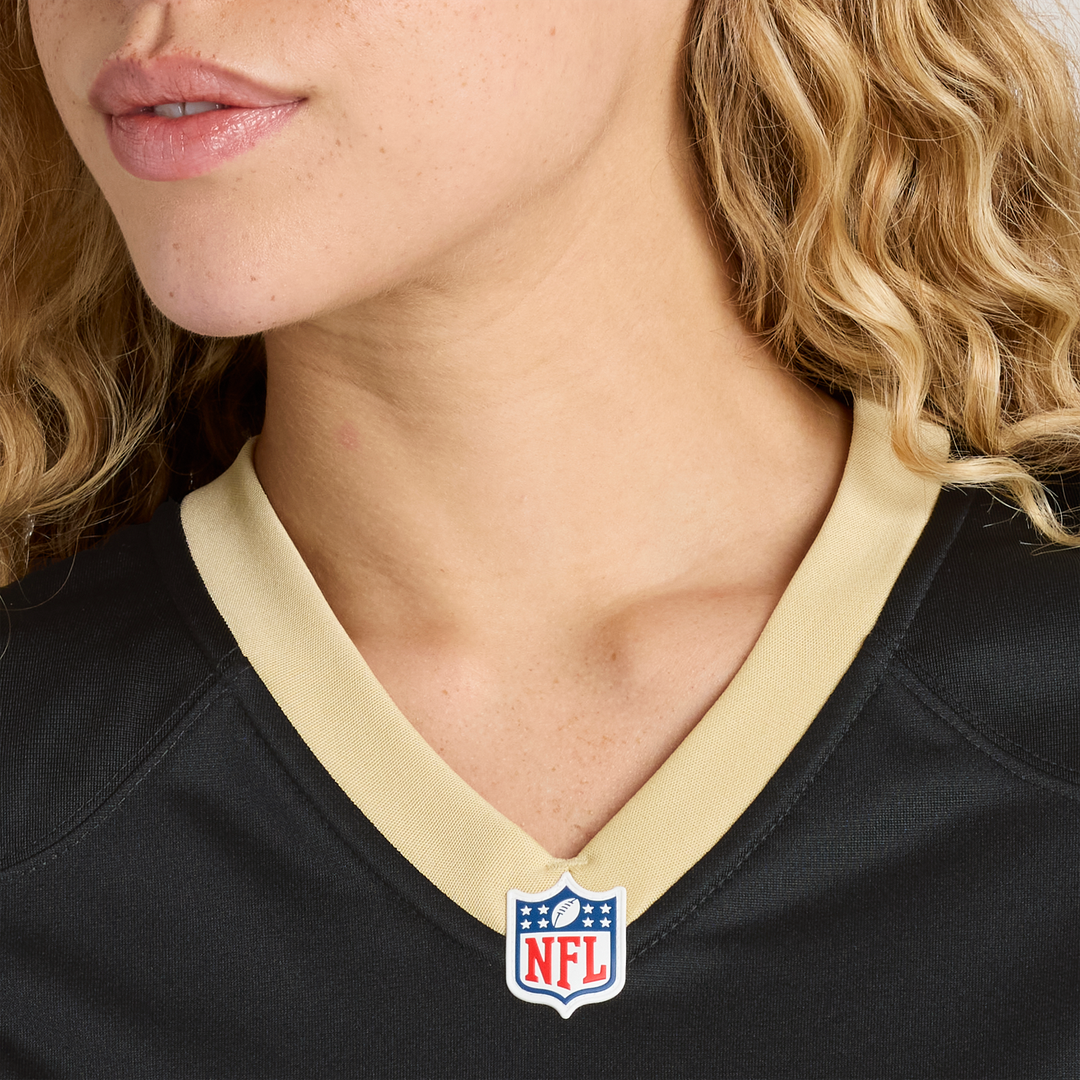 Women's Nike New Orleans Saints Michael Davis Black Team Game NFL Jersey