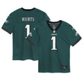 Toddler Nike Philadelphia Eagles Jalen Hurts Midnight Green Game NFL Jersey