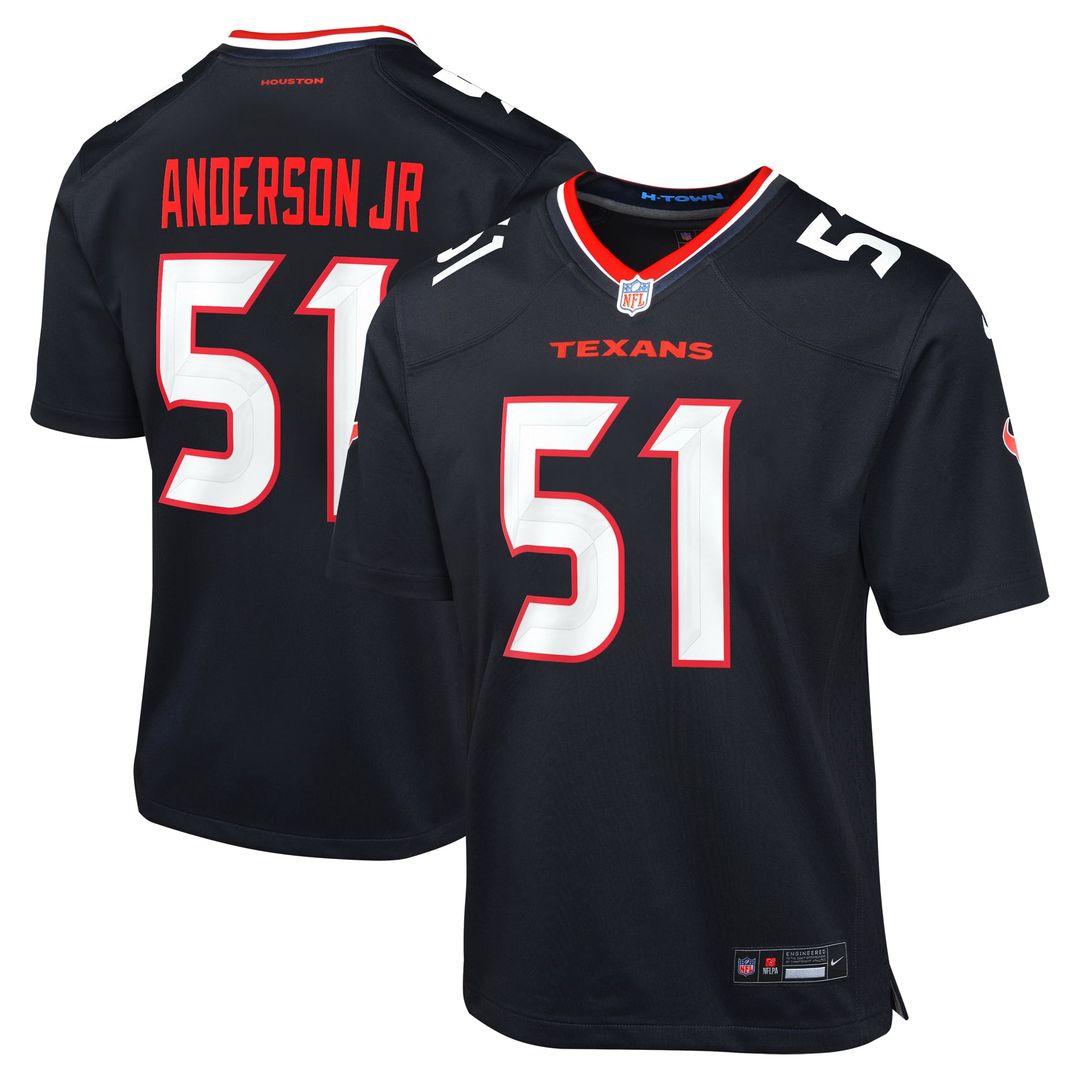 Youth Nike Houston Texans Will Anderson Jr. White Game NFL Jersey