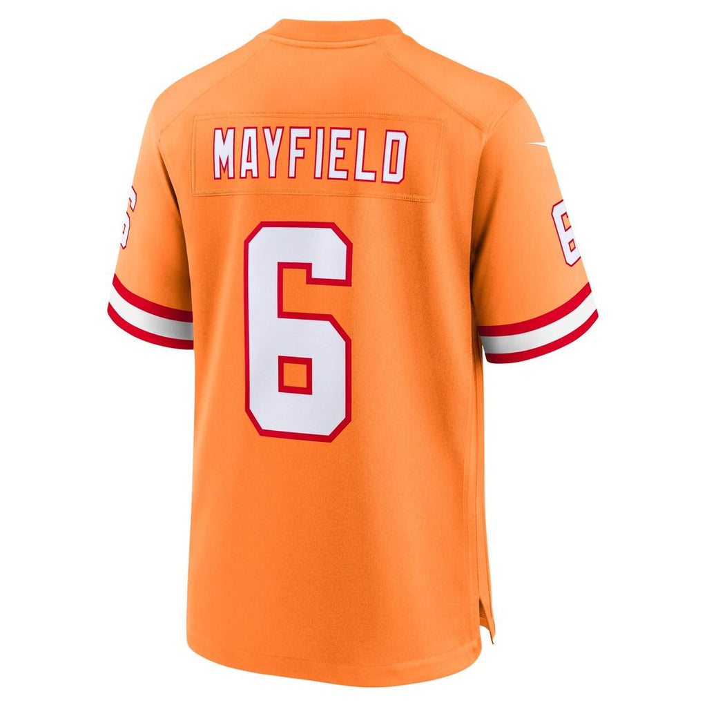Youth Nike Tampa Bay Buccaneers Baker Mayfield White Game NFL Jersey