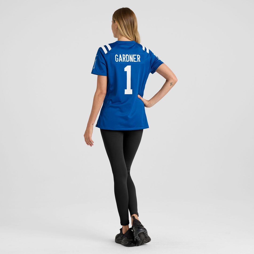 Women's Nike Indianapolis Colts Ahmad Sauce Gardner Royal Team Game NFL Jersey