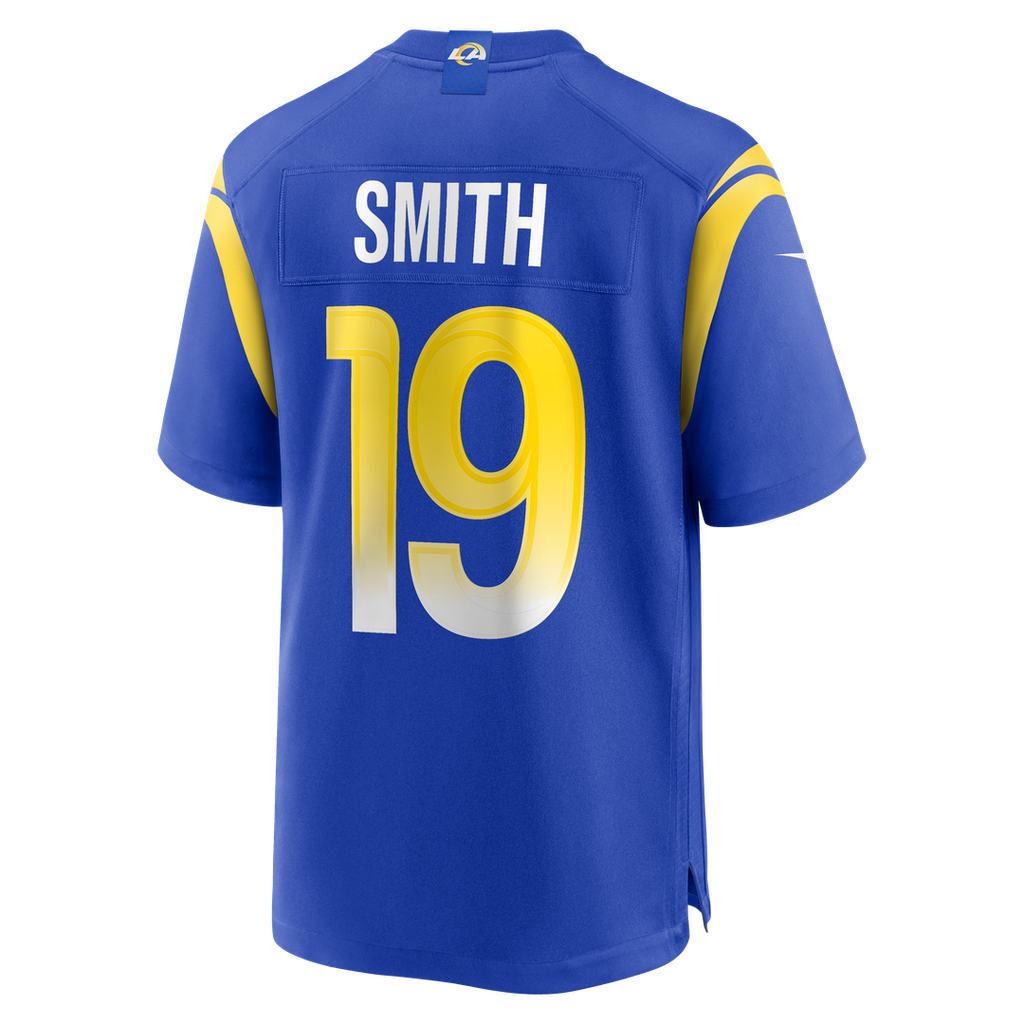 Men's Nike Los Angeles Rams Xavier Smith Royal Home Game NFL Jersey