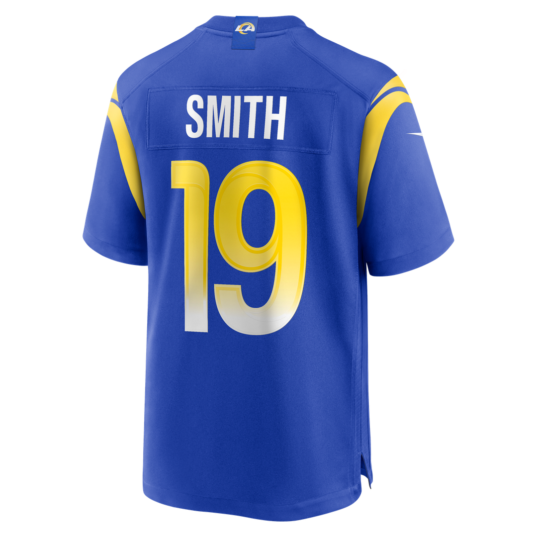 Men's Nike Los Angeles Rams Xavier Smith Royal Home Game NFL Jersey