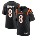 Men's Nike Cincinnati Bengals Ryan Rehkow Black Game NFL Jersey