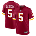 Men's Nike Washington Commanders Jayden Daniels Burgundy Game NFL Jersey