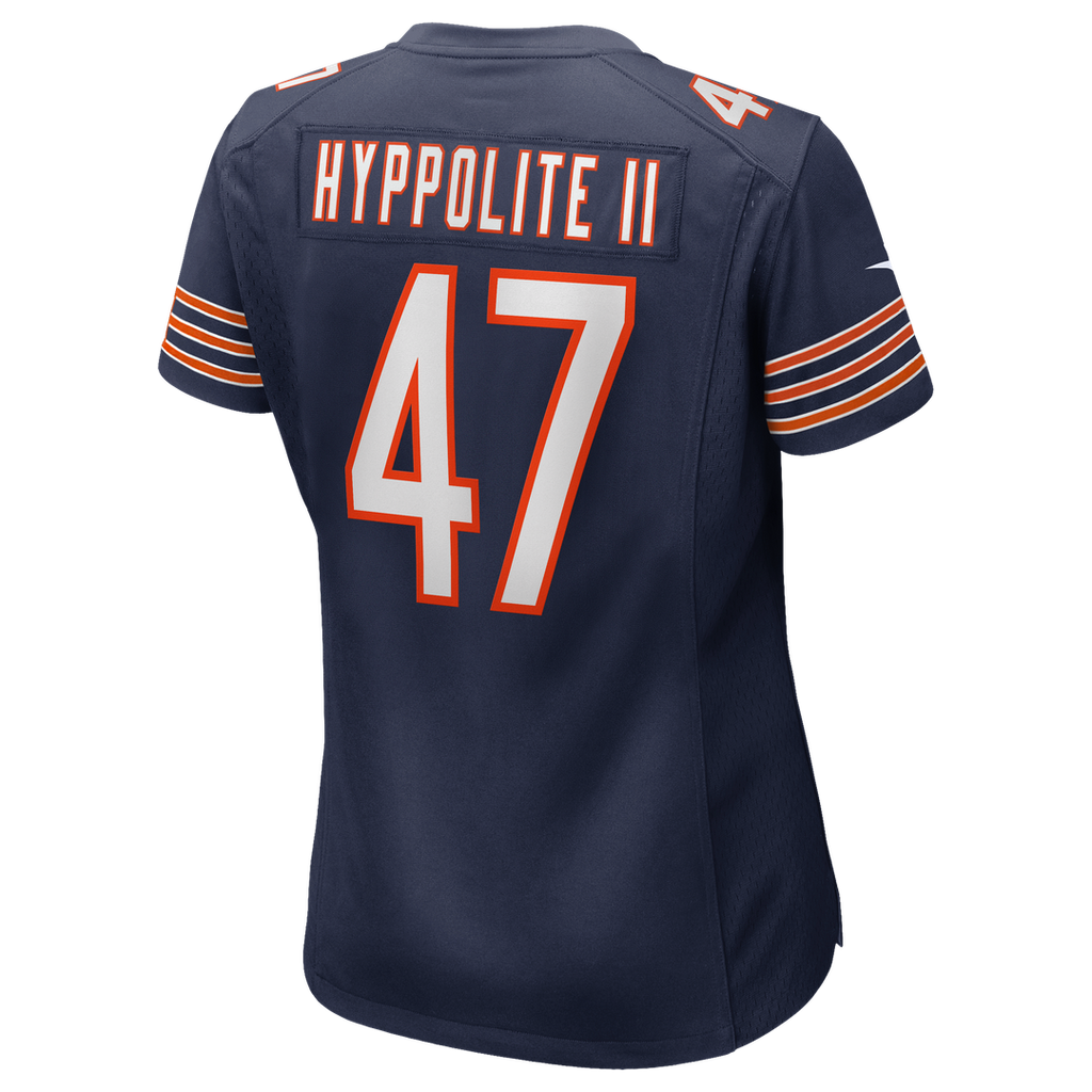 Women's Nike Chicago Bears Ruben Hyppolite II Navy Team Game NFL Jersey
