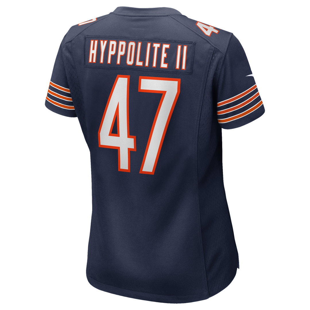 Women's Nike Chicago Bears Ruben Hyppolite II Navy Team Game NFL Jersey