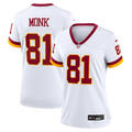 Women's Nike Washington Commanders Art Monk White Alternate 2 Super Bowl Era Game NFL Jersey
