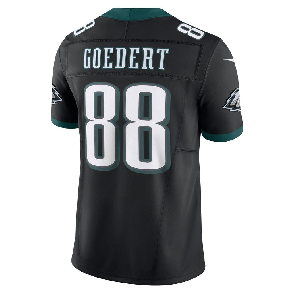Men's Nike Philadelphia Eagles Dallas Goedert Midnight Green Vapor F.U.S.E. Limited NFL Jersey
