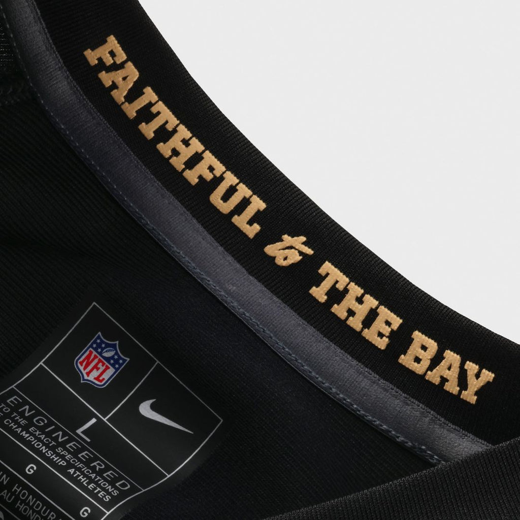 Men's Nike San Francisco 49ers George Kittle Black 2025 Rivalries Collection Game NFL Jersey