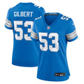 Women's Nike Detroit Lions DaRon Gilbert Blue Game NFL Jersey