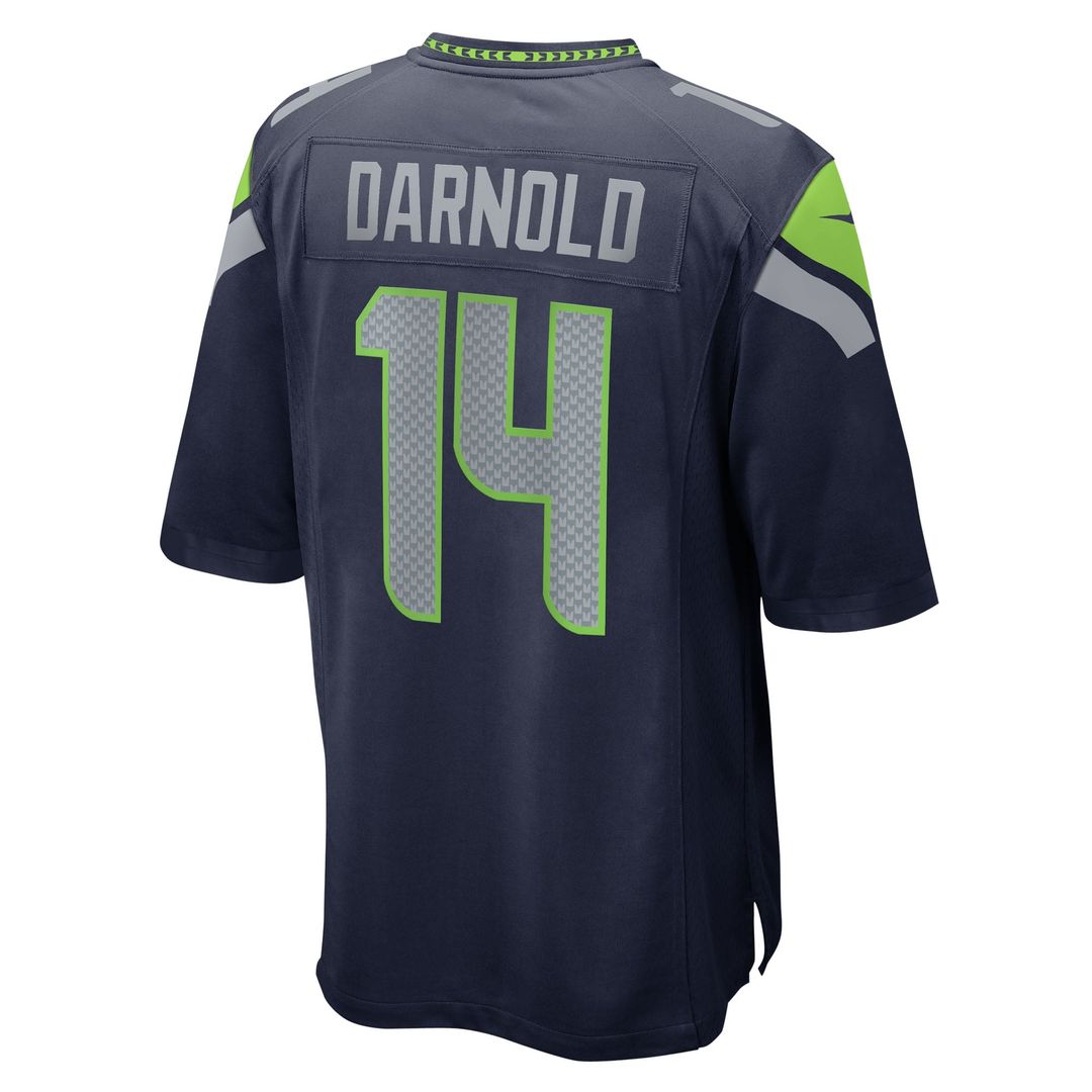 Men's Nike Seattle Seahawks Sam Darnold White Game NFL Jersey