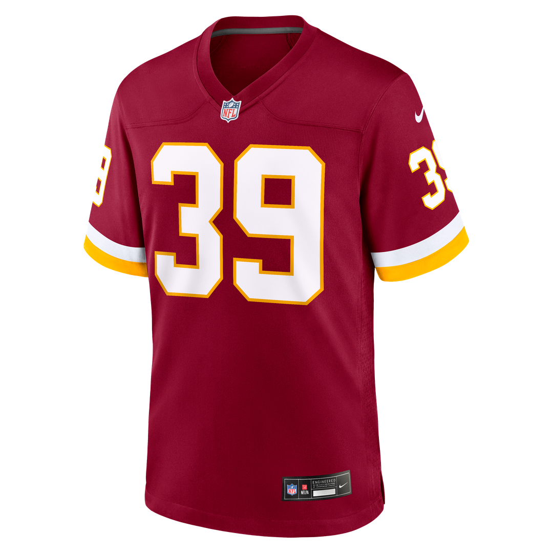Men's Nike Washington Commanders Jeremy Reaves White Game Super Bowl Era NFL Jersey