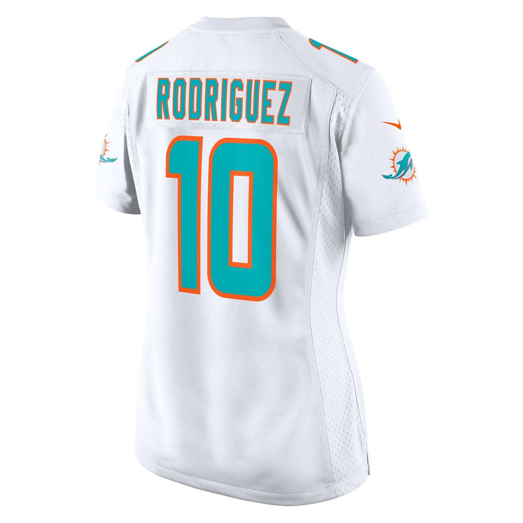 Women's Nike Miami Dolphins Jacob Rodriguez White Game NFL Jersey