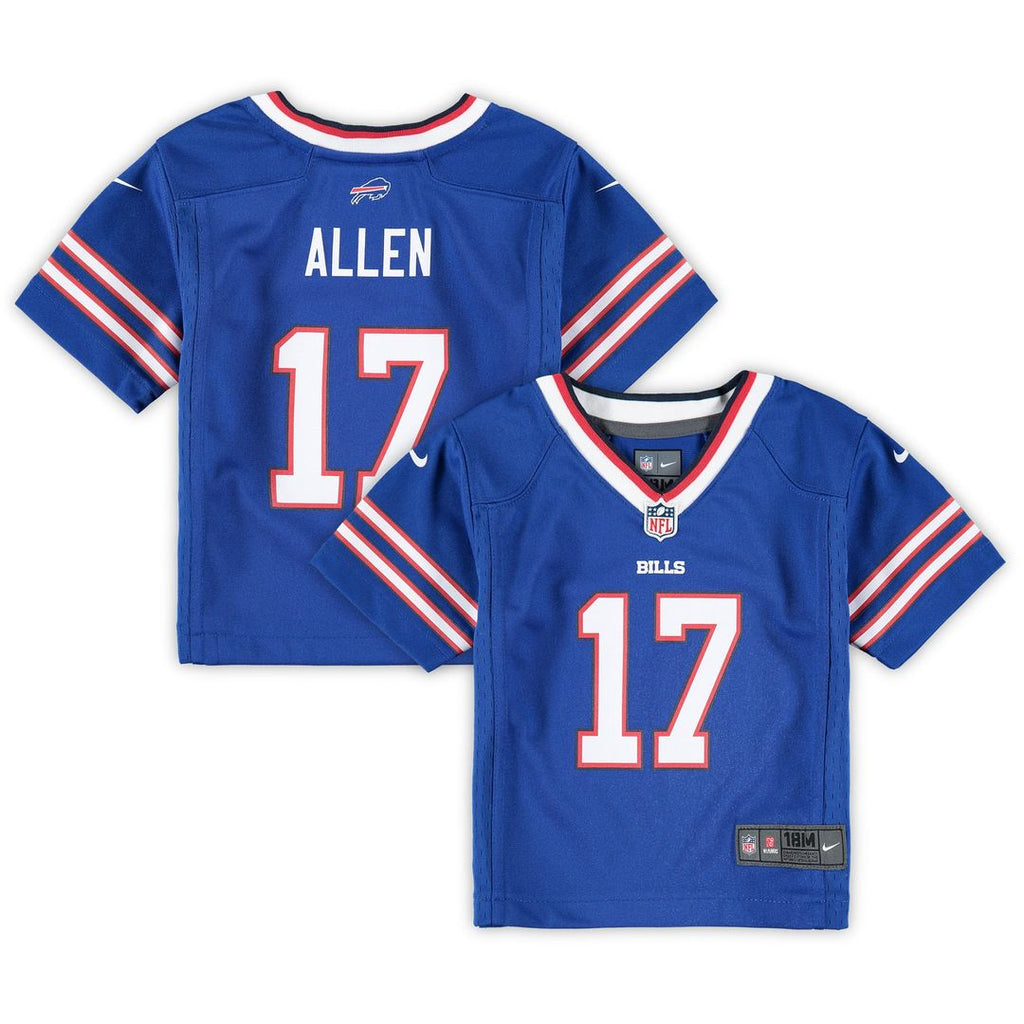 Infant Nike Buffalo Bills Josh Allen Royal Team Player Game NFL Jersey