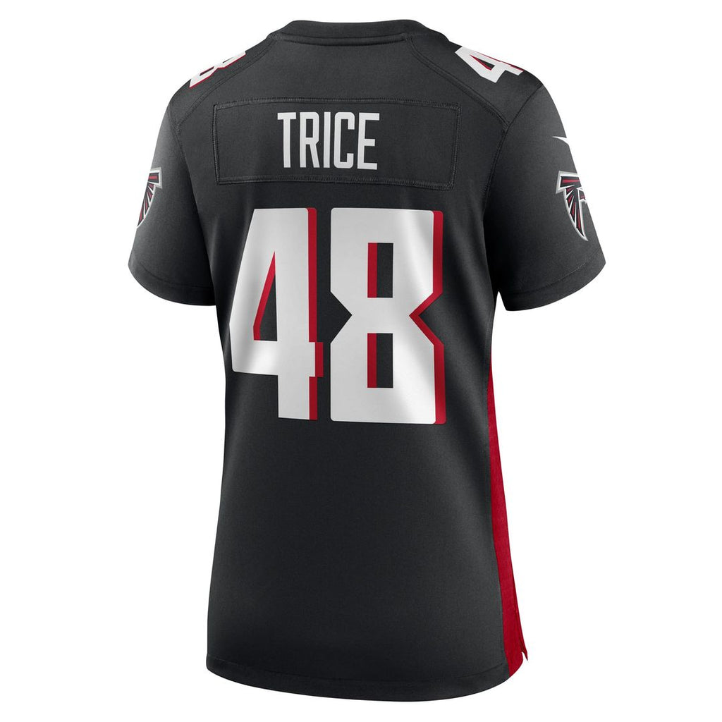 Women's Nike Atlanta Falcons Bralen Trice Black Game NFL Jersey