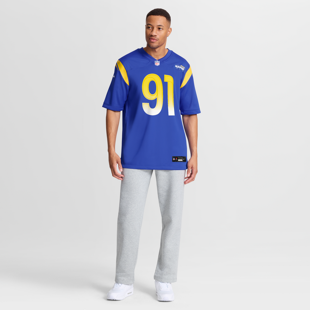 Men's Nike Los Angeles Rams Kobie Turner Royal Home Game NFL Jersey
