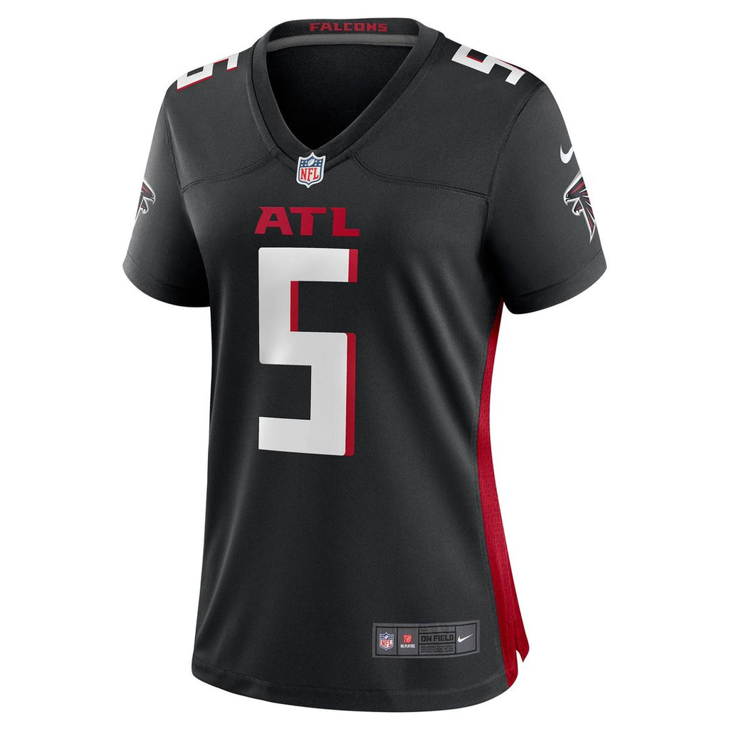 Women's Nike Atlanta Falcons Drake London Black Player Game NFL Jersey