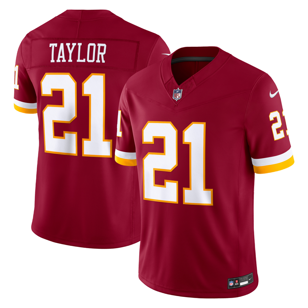 Men's Nike Washington Commanders Sean Taylor Burgundy Team Vapor F.U.S.E. Stitched Retired Limited NFL Jersey