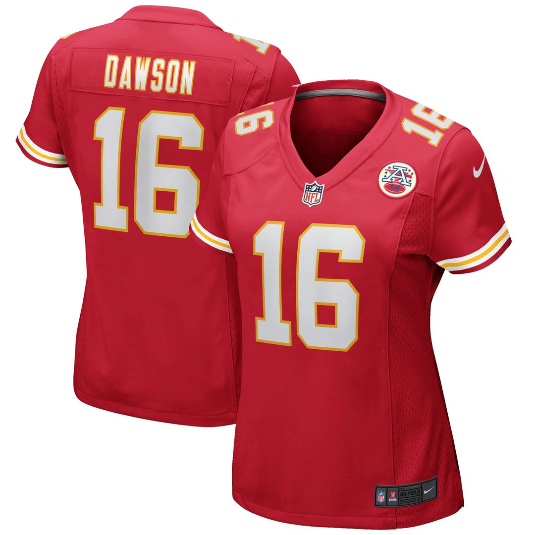 Women's Nike Kansas City Chiefs Len Dawson Red Game Retired Player NFL Jersey