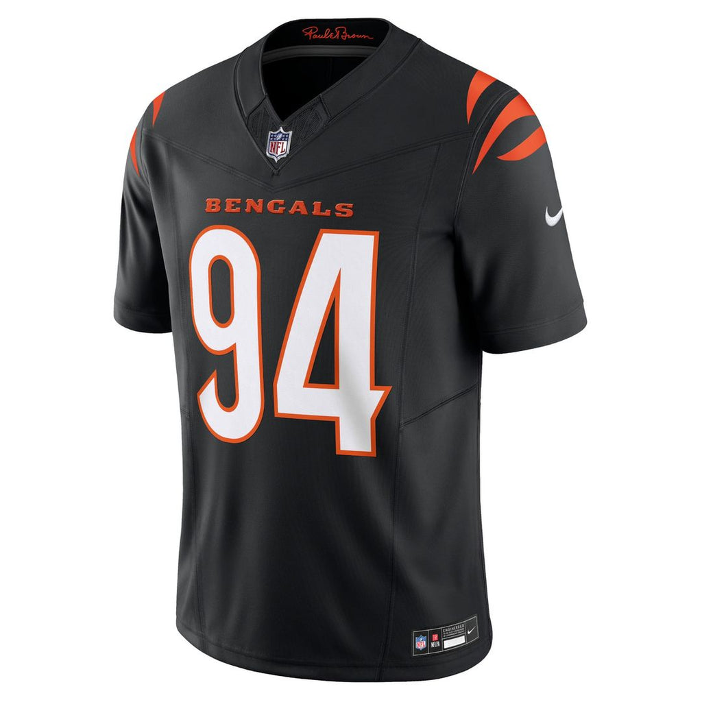 Men's Nike Cincinnati Bengals Sam Hubbard Black Vapor F.U.S.E. Limited NFL Jersey