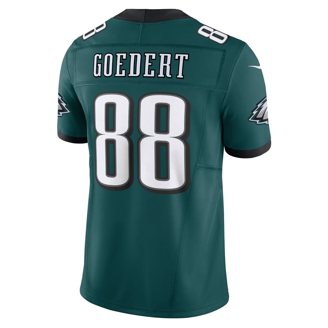Men's Nike Philadelphia Eagles Dallas Goedert Kelly Green Vapor F.U.S.E. Limited NFL Jersey