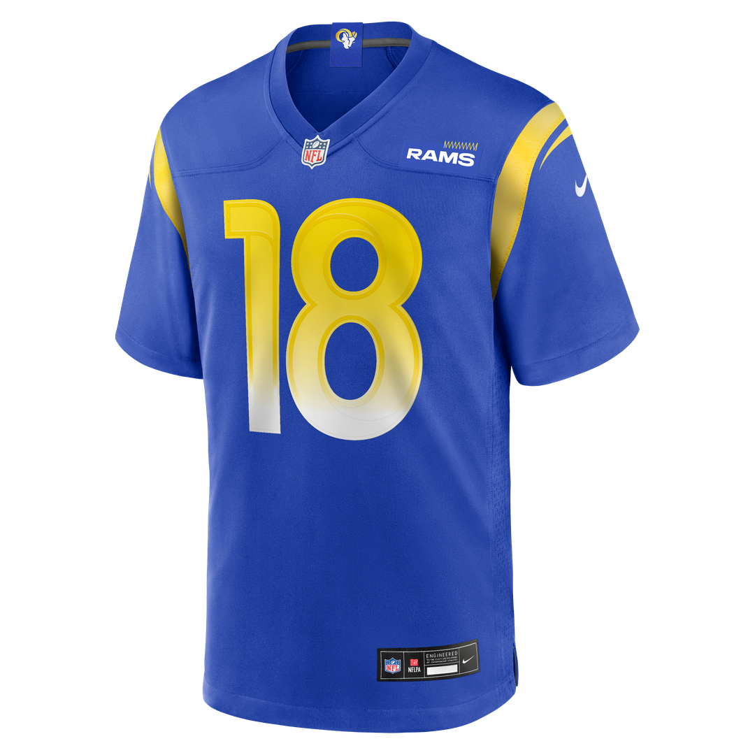 Men's Nike Los Angeles Rams Ben Skowronek Royal Game NFL Jersey