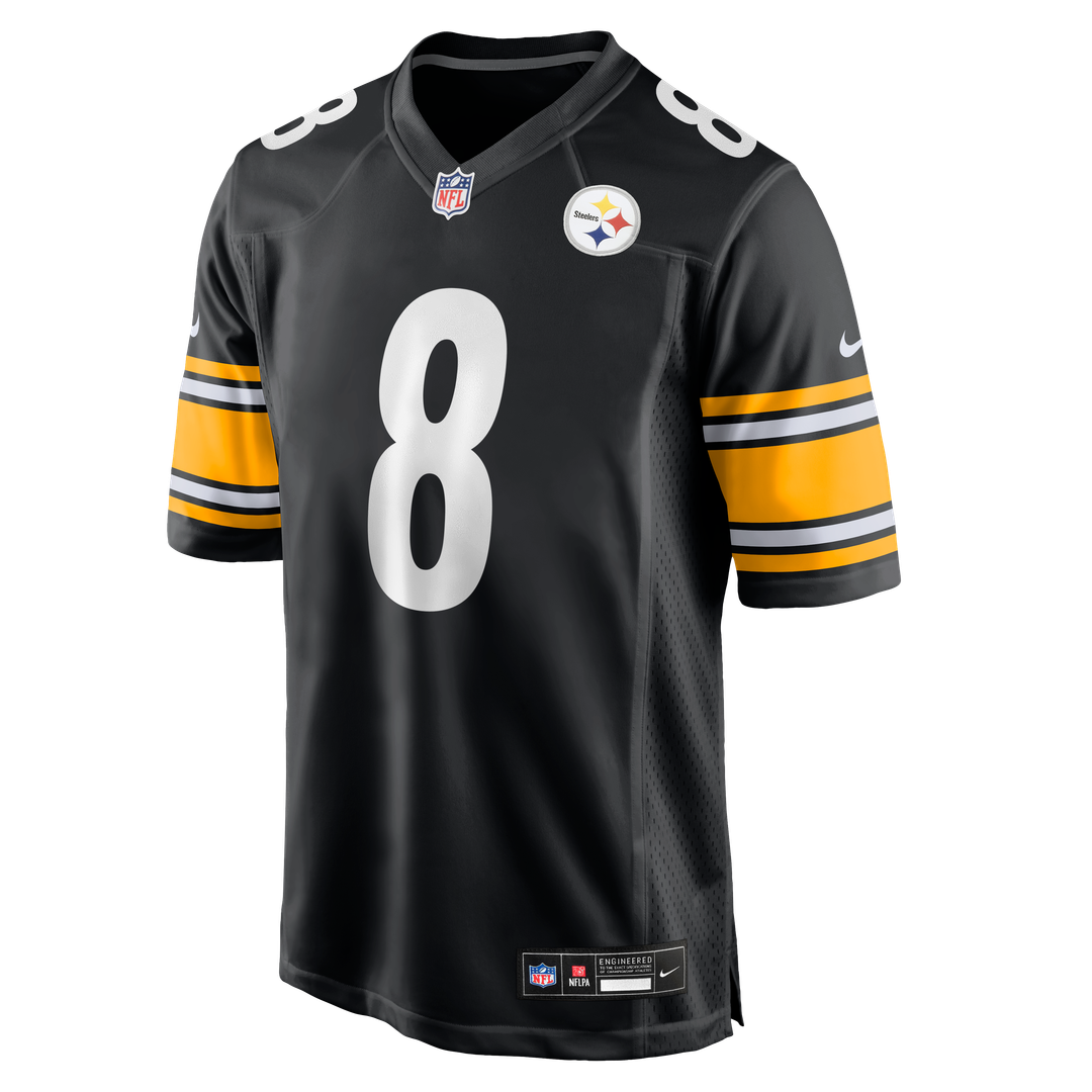 Men's Nike Pittsburgh Steelers Aaron Rodgers Gold Alternate 1933 Throwback Game NFL Jersey