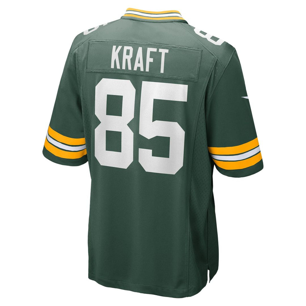Men's Nike Green Bay Packers Tucker Kraft Navy Alternate Game NFL Jersey