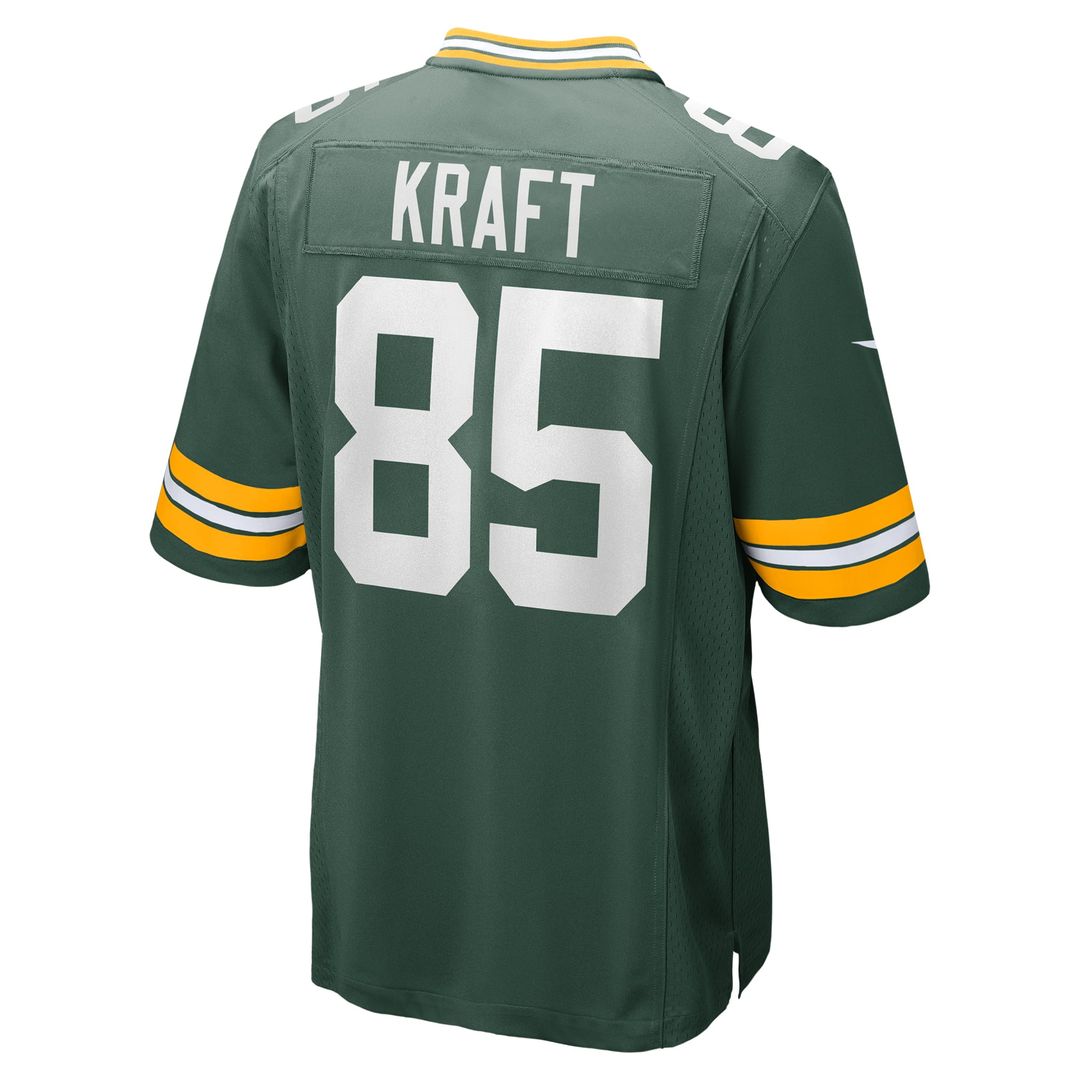 Men's Nike Green Bay Packers Tucker Kraft Navy Alternate Game NFL Jersey