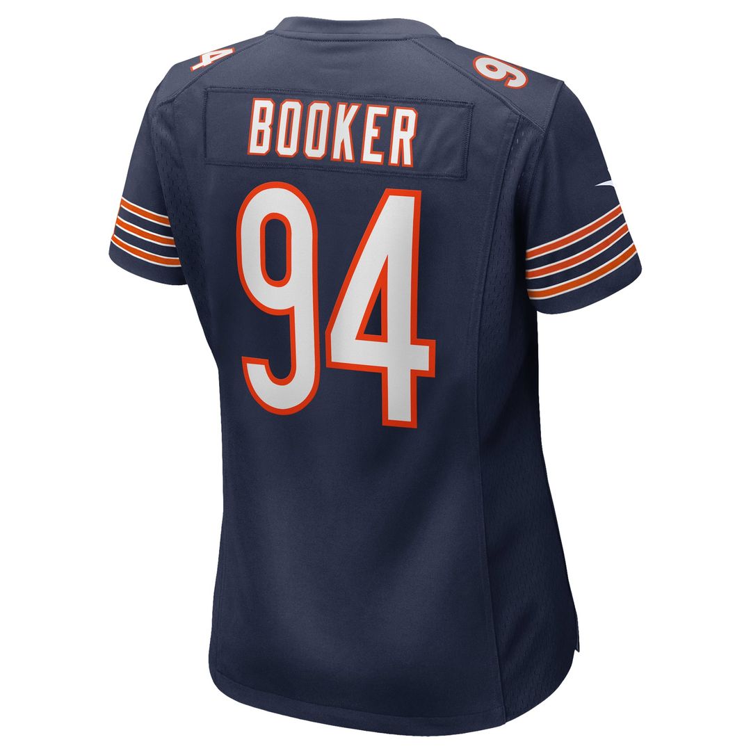 Women's Nike Chicago Bears Austin Booker Navy Game NFL Jersey