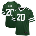 Youth Nike New York Jets Breece Hall Green Game NFL Jersey