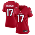 Women's Nike Atlanta Falcons Zachariah Branch Red Team Game NFL Jersey