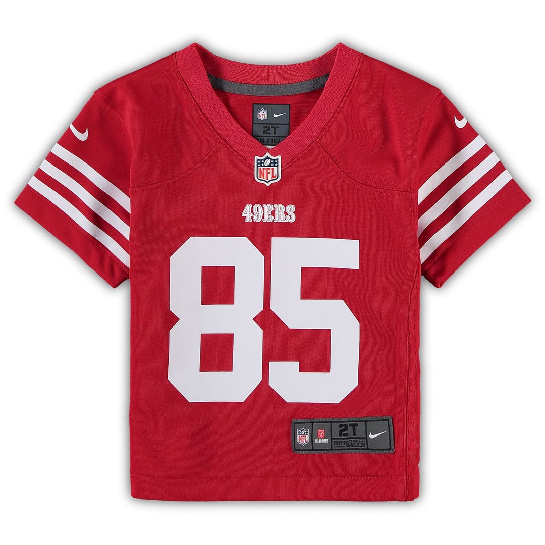 Toddler Nike San Francisco 49ers George Kittle Scarlet Game NFL Jersey