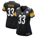 Women's Nike Pittsburgh Steelers Jack Sawyer Black Team Game NFL Jersey
