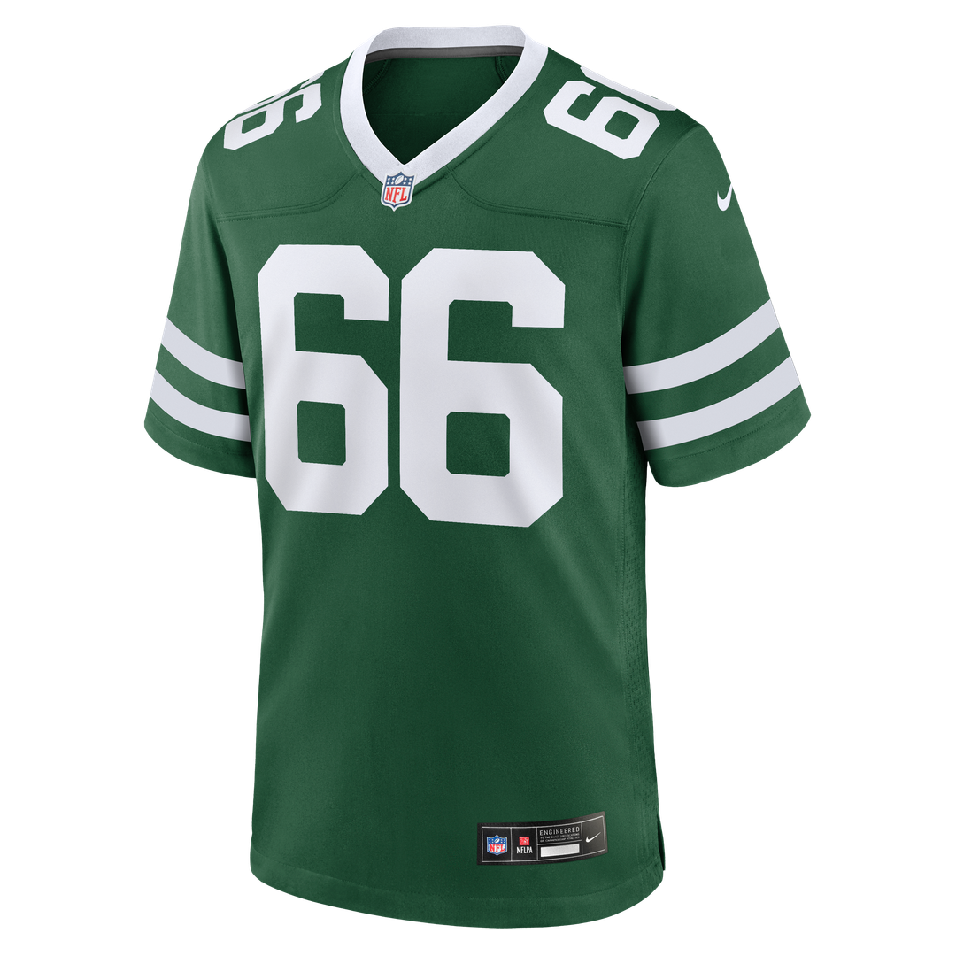Men's Nike New York Jets Joe Tippmann Legacy Green Team Game NFL Jersey