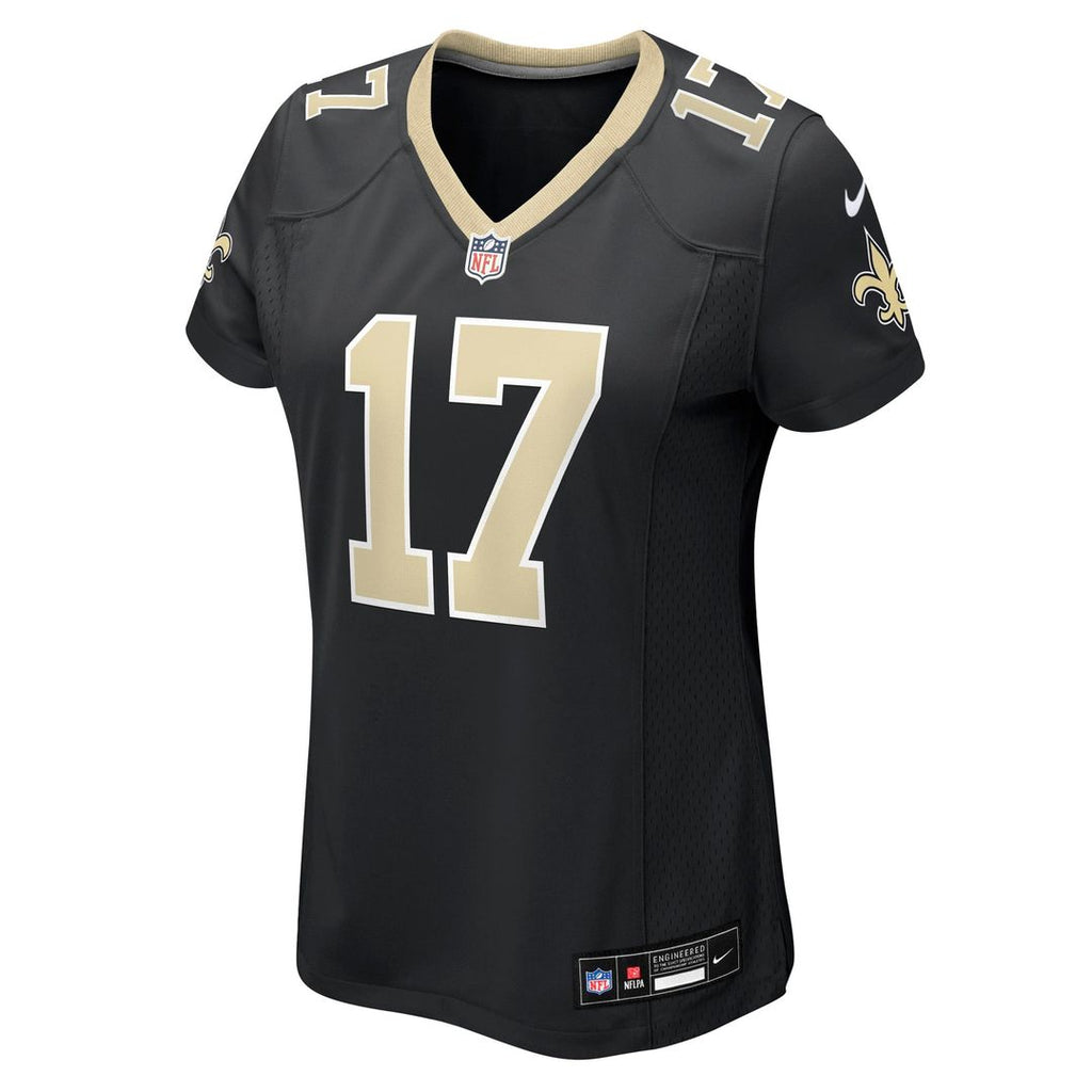 Women's Nike New Orleans Saints Trey Palmer Black Team Game NFL Jersey