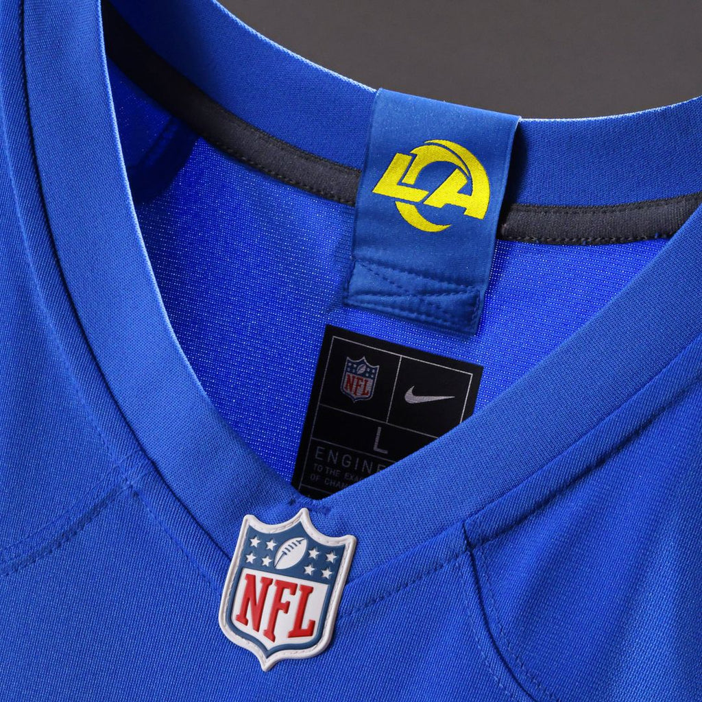 Men's Nike Los Angeles Rams Ty Simpson Royal 2026 NFL Draft First Round Pick No. 13 Team Game NFL Jersey