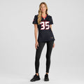 Women's Nike Houston Texans Jake Hansen Navy Team Game NFL Jersey