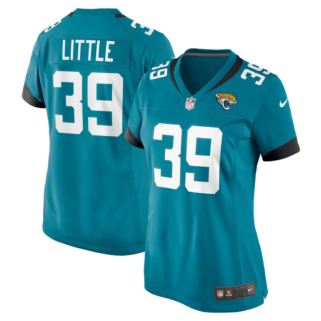 Women's Nike Jacksonville Jaguars Cam Little Teal Game NFL Jersey