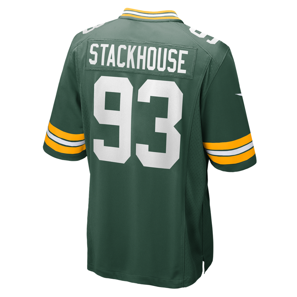 Men's Nike Green Bay Packers Nazir Stackhouse Green Team Game NFL Jersey