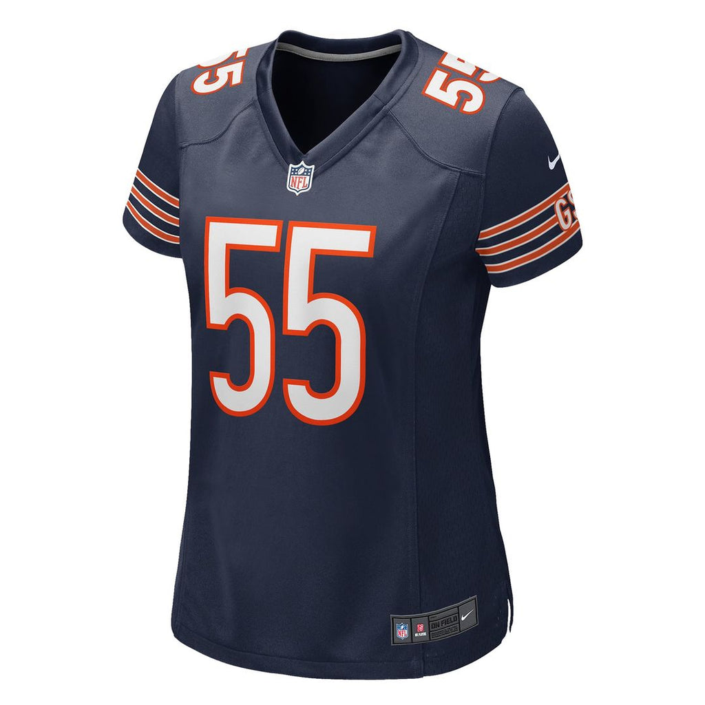 Women's Nike Chicago Bears Lance Briggs Navy Game Retired Player NFL Jersey