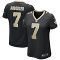 Women's Nike New Orleans Saints Morten Andersen Black Game Retired Player NFL Jersey