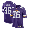 Men's Nike Minnesota Vikings Zavier Scott Purple Team Game NFL Jersey