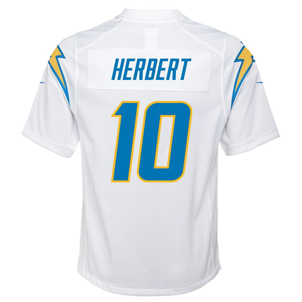 Youth Nike Los Angeles Chargers Justin Herbert Powder Blue Game NFL Jersey