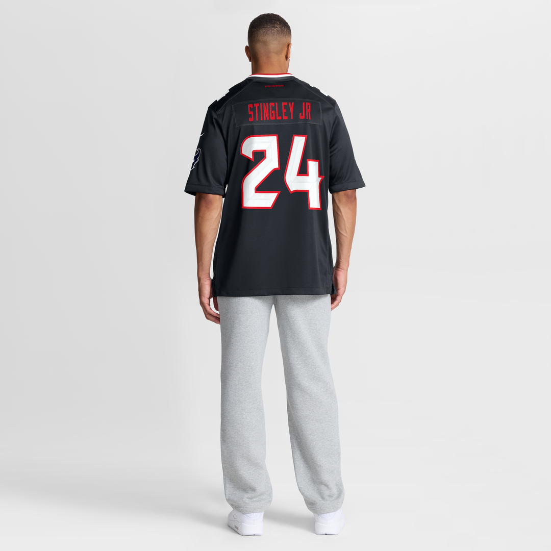 Men's Nike Houston Texans Derek Stingley Jr. Navy Game NFL Jersey